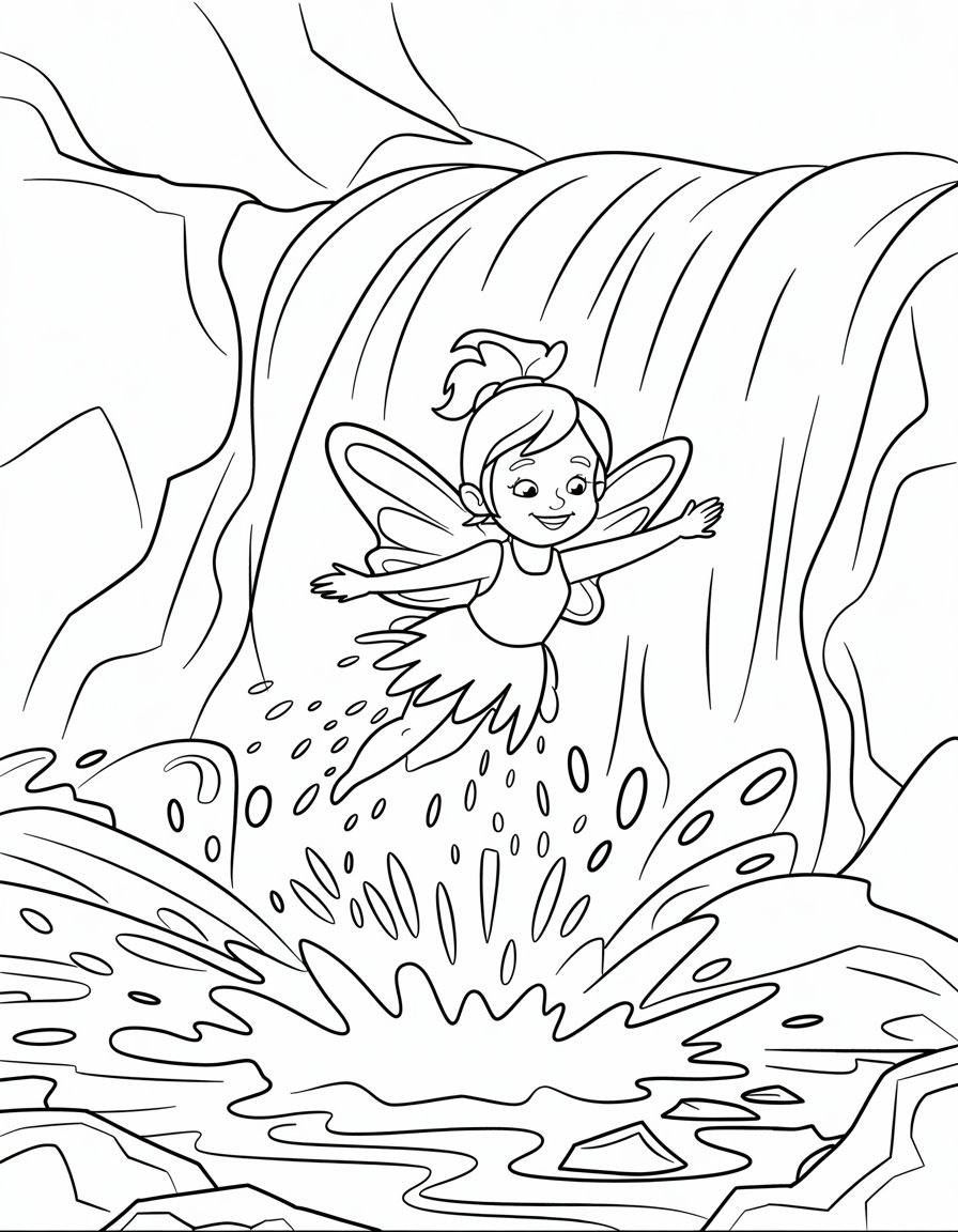 Waterfall Fairy